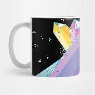 rainbow crystals Mug